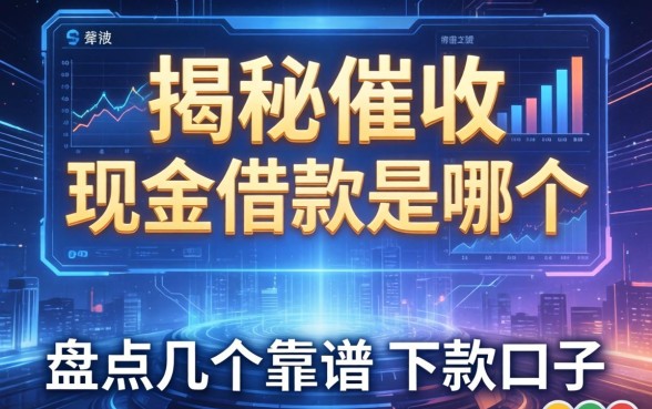 揭秘催收显示现金借款是哪个，盘点几个靠谱的下款口子