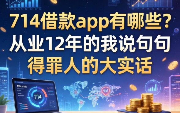 714借款app有哪些？从业12年的我说几句得罪人的大实话