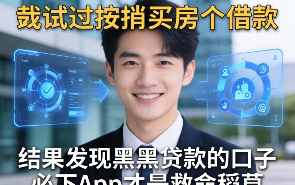 我试过按揭买房不借款,结果发现黑户贷款的口子必下app才是救命稻草