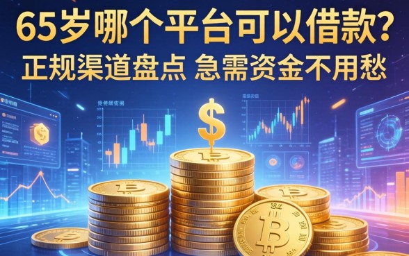 65岁哪个平台可以借款？正规渠道盘点，急需资金不用愁