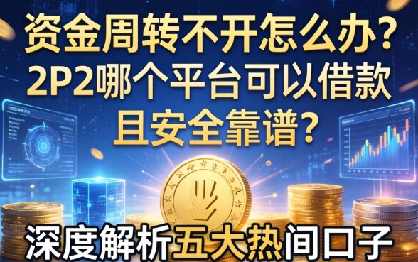 资金周转不开怎么办?2P2哪个平台可以借款且安全靠谱?深度解析五大热门口子