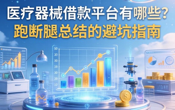 医疗器械借款平台有哪些？跑断腿总结的避坑指南