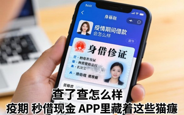 我查了查疫情期间借款会怎么样，发现手机身份证秒借现金的app里藏着这些猫腻