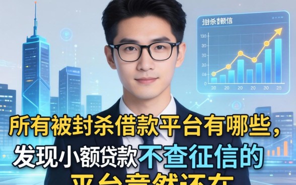 我翻遍了所有被封杀的借款平台有哪些，发现小额贷款不查征信的平台竟然还在