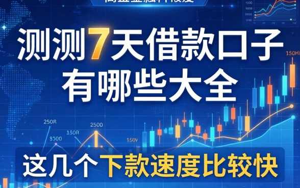 实测7天借款口子有哪些大全，这几个下款速度比较快