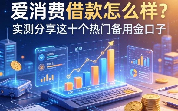 爱消费借款怎么样？实测分享这十个热门备用金口子