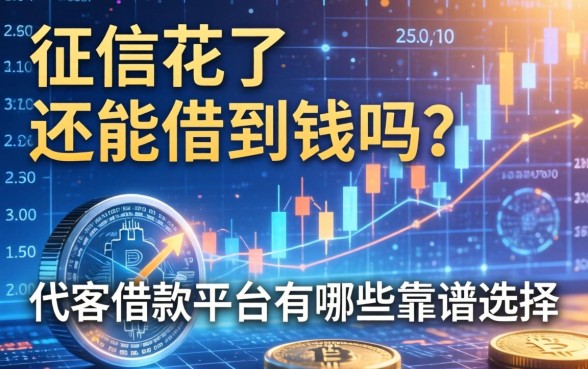 征信花了还能借到钱吗？代客借款平台有哪些靠谱选择