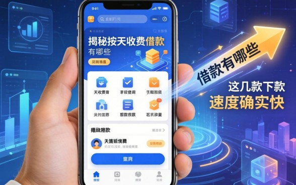 揭秘按天收费的借款有哪些app,这几款下款速度确实快