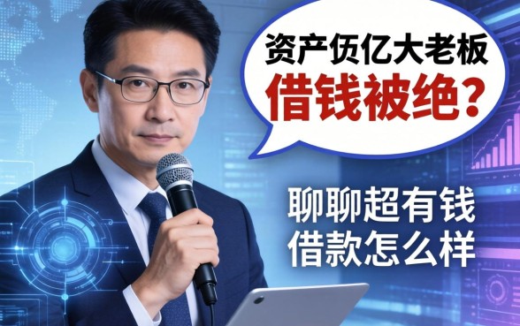 资产过亿的大老板借钱被拒?聊聊超有钱借款怎么样
