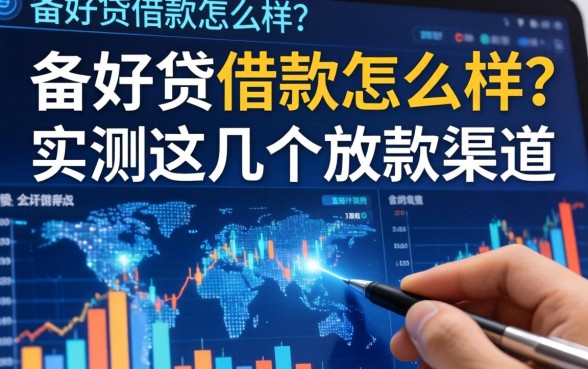 备好贷借款怎么样？实测这几个放款渠道