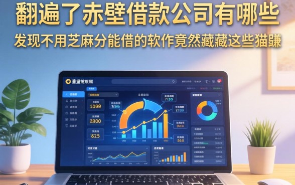 我翻遍了赤壁借款公司有哪些,发现不用芝麻分能借的软件竟然藏着这些猫腻