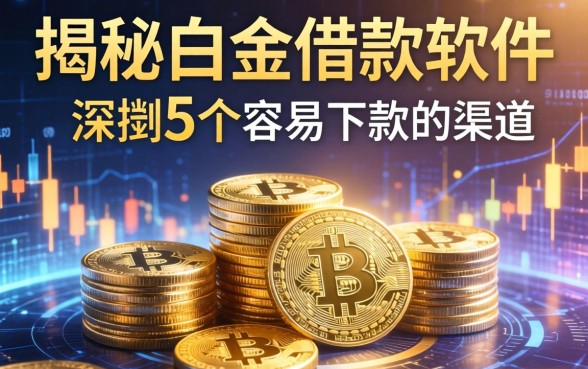 揭秘白金借款软件有哪些,深扒5个容易下款的渠道