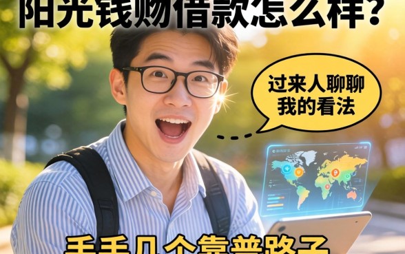 阳光钱柜借款怎么样?作为过来人聊聊我的看法和手头几个靠谱路子