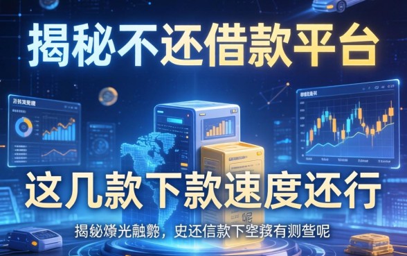 揭秘不还借款的平台有哪些呢，这几款下款速度还行