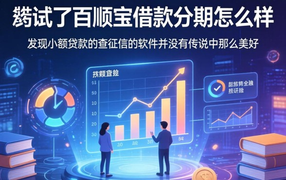我试了百顺宝借款分期怎么样，发现小额贷款不查征信的软件并没有传说中那么美好