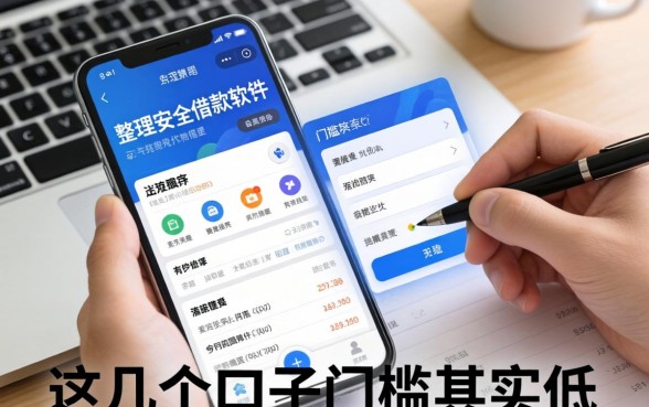 整理安全借款软件有哪些资料,这几个口子门槛其实很低