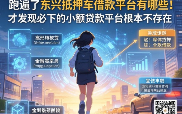 我跑遍了东兴抵押车借款平台有哪些，才发现必下的小额贷款平台根本不存在