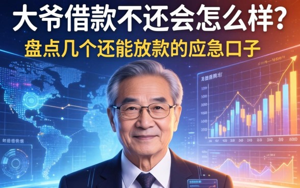 大爷借款不还会怎么样？盘点几个还能放款的应急口子