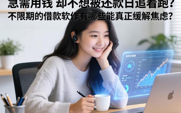 急需用钱却不想被还款日追着跑？不限期的借款软件有哪些能真正缓解焦虑？