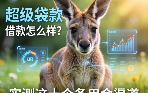 超级袋鼠借款怎么样？实测这十个备用金渠道