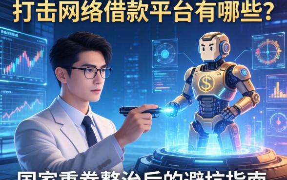 打击网络借款平台有哪些?国家重拳整治后的避坑指南