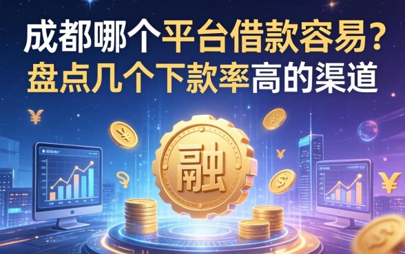 成都市哪个平台借款容易？盘点几个下款率高的渠道
