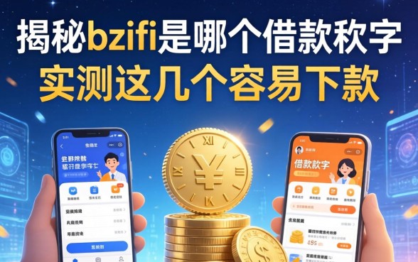 揭秘bzifi是哪个借款软件的，实测这几个容易下款