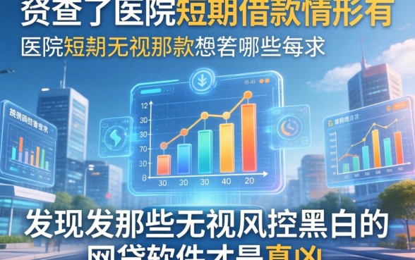 我查了医院短期借款情形有哪些，发现那些无视风控黑白的网贷软件才是真凶