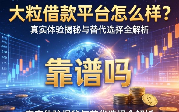 大粒借款平台怎么样？靠谱吗？真实体验揭秘与替代选择全解析