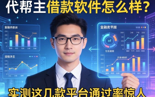 代帮主借款软件怎么样？实测这几款平台通过率惊人