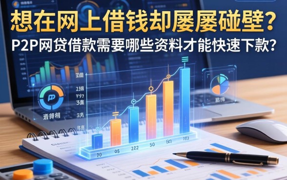想在网上借钱却屡屡碰壁？P2P网贷借款需要哪些资料才能快速下款？