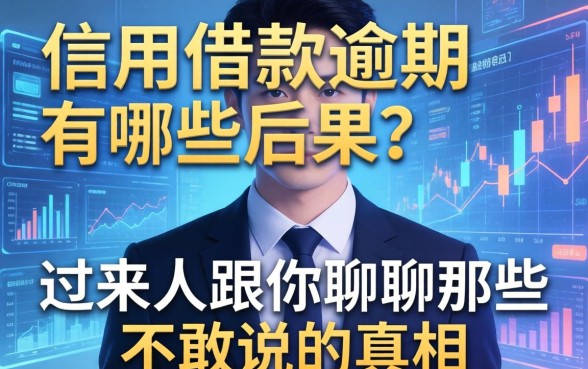 信用借款逾期有哪些后果？过来人跟你聊聊那些不敢说的真相