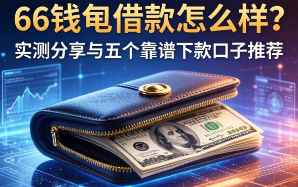 66钱包借款怎么样？实测分享与五个靠谱下款口子推荐