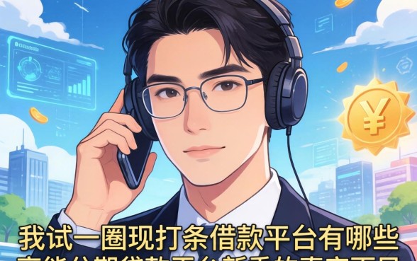 我试了一圈,发现打条借款平台有哪些和高能分期贷款平台新秀的真实面目