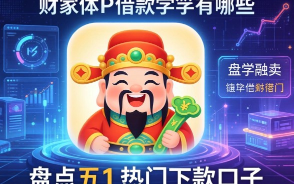 财神图标借款软件有哪些？盘点五个热门下款口子