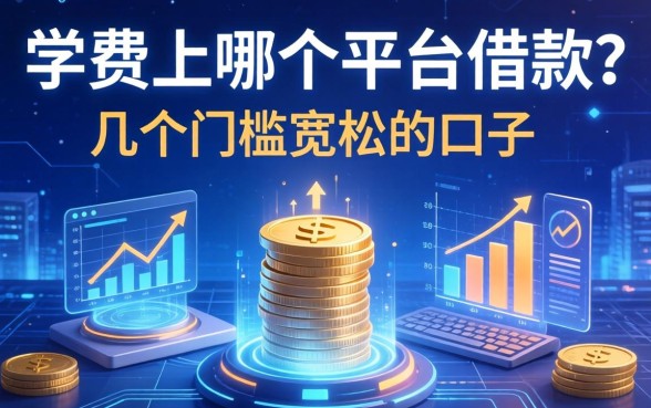 学费上哪个平台借款？整理了几个门槛宽松的口子