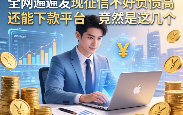 我翻遍了全网，发现征信不好负债高还能下款的平台竟然是这几个