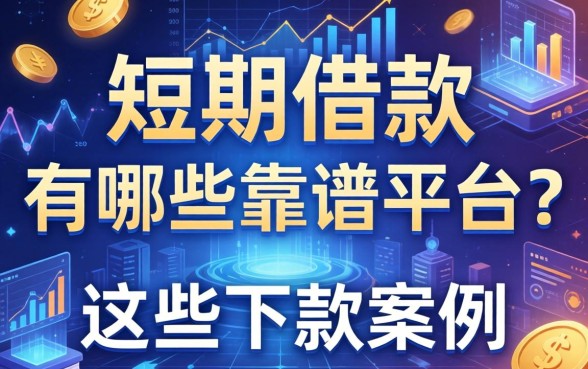 短期借款.有哪些靠谱平台?整理了这些下款案例
