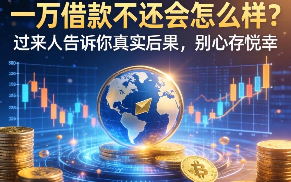 一万借款不还会怎么样？过来人告诉你真实后果，别心存侥幸