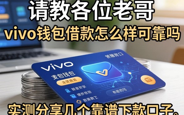 请教各位老哥，vivo钱包借款怎么样可靠吗？实测分享几个靠谱下款口子