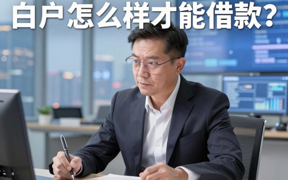 白户怎么样才能借款？银行经理透露审批内幕