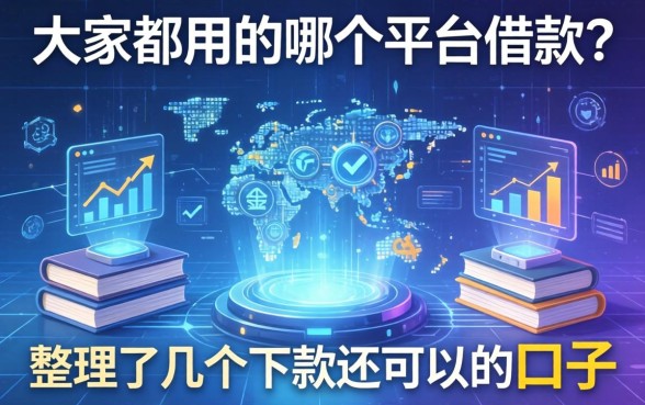大家都用的哪个平台借款？整理了几个下款还可以的口子