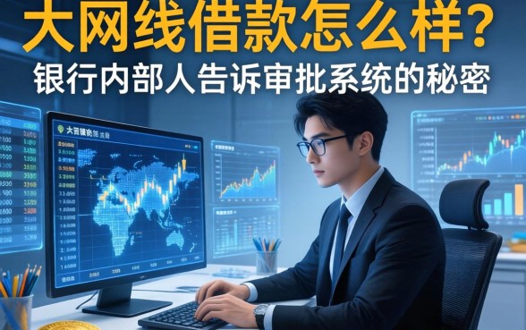 大网线借款怎么样？银行内部人告诉你审批系统的秘密