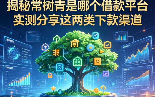 揭秘常树青是哪个借款平台,实测分享这两类下款渠道