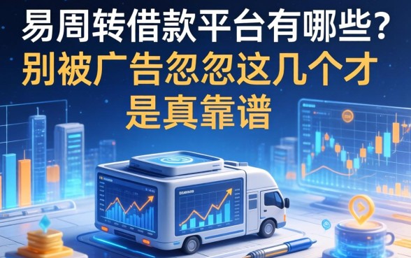 易周转借款平台有哪些？别被广告忽悠，这几个才是真靠谱