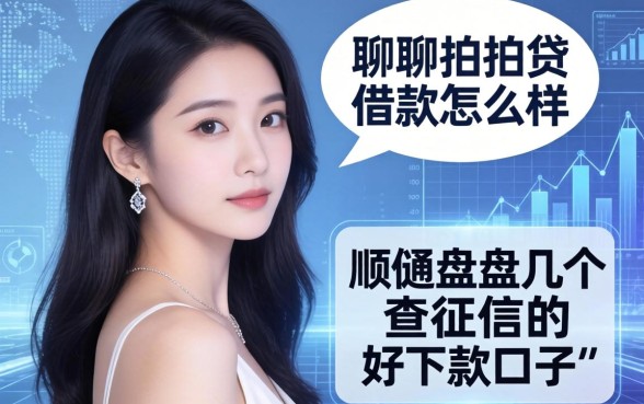 聊聊铂拍贷借款怎么样，顺便盘点几个不查征信的好下款口子