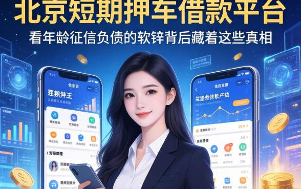 我翻遍了北京短期押车借款平台,发现不看年龄征信负债的软件背后藏着这些真相
