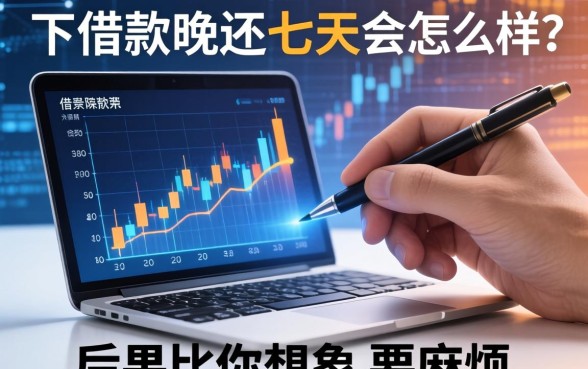 app借款晚还七天会怎么样？后果比你想象的要麻烦