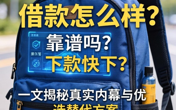 背包口袋借款怎么样？靠谱吗？下款快吗？一文揭秘真实内幕与优选替代方案