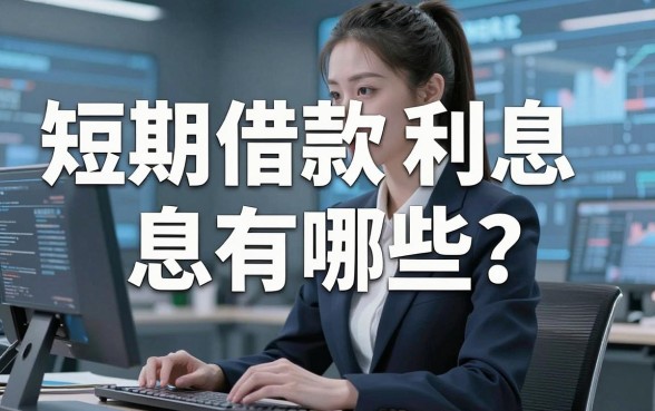 短期借款利息有哪些?别被数字游戏忽悠了,手把手教你避开高息陷阱